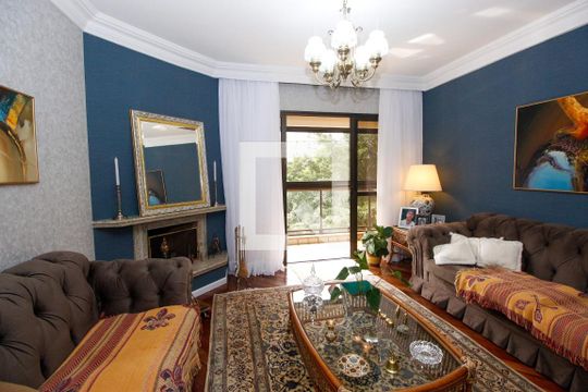 Sala de apartamento à venda com 4 quartos, 148m² em Vila Suzana, São Paulo