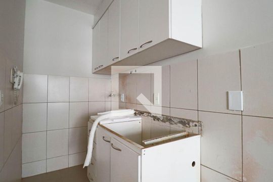 Cozinha e Área de Serviço de apartamento para alugar com 1 quarto, 31m² em Águas Claras, Brasília