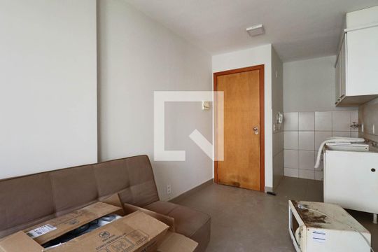 Sala de apartamento para alugar com 1 quarto, 31m² em Águas Claras, Brasília