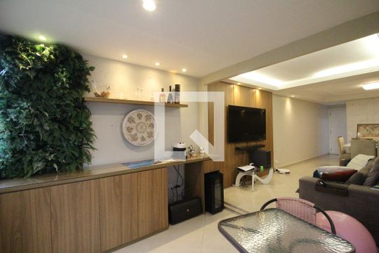 Sala - Varanda de apartamento à venda com 3 quartos, 114m² em Barra da Tijuca, Rio de Janeiro