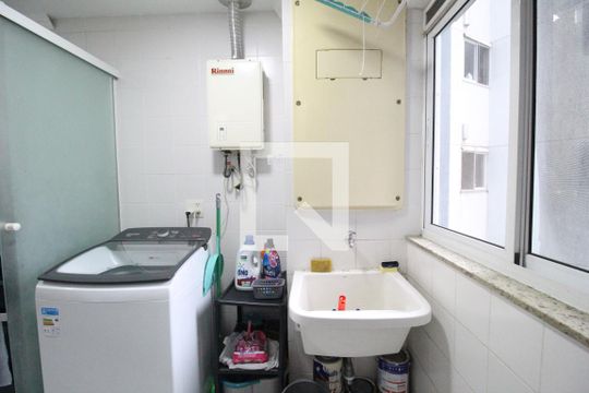Área de serviço de apartamento à venda com 3 quartos, 114m² em Barra da Tijuca, Rio de Janeiro