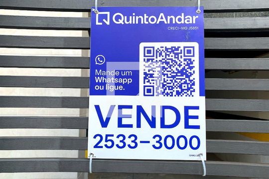 Placa de apartamento à venda com 1 quarto, 74m² em Anchieta, Belo Horizonte
