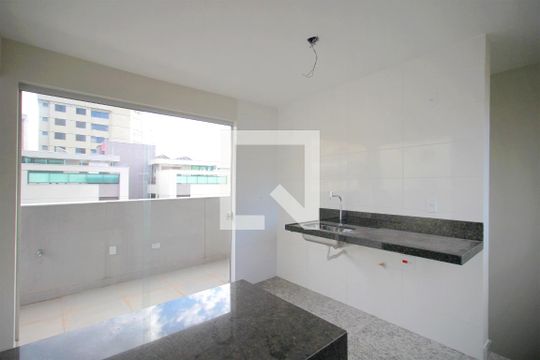 Cozinha de apartamento à venda com 1 quarto, 74m² em Anchieta, Belo Horizonte