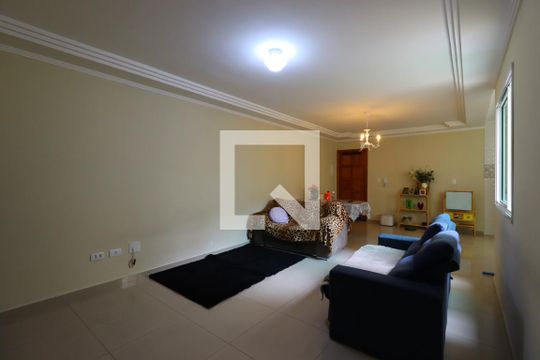 Sala de apartamento à venda com 3 quartos, 102m² em Vila Metalúrgica, Santo André