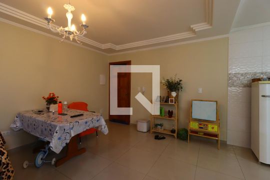 Sala de Jantar de apartamento à venda com 3 quartos, 102m² em Vila Metalúrgica, Santo André