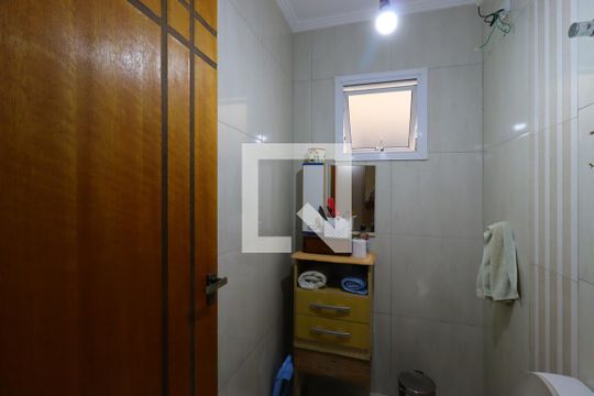 Banheiro Social de apartamento à venda com 3 quartos, 102m² em Vila Metalúrgica, Santo André