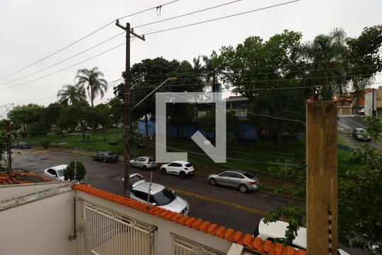 Vista da Sacada da Suíte de apartamento à venda com 3 quartos, 102m² em Vila Metalúrgica, Santo André