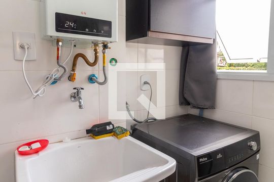 Área de Serviço de apartamento à venda com 2 quartos, 55m² em Vila Sao Francisco, São Paulo