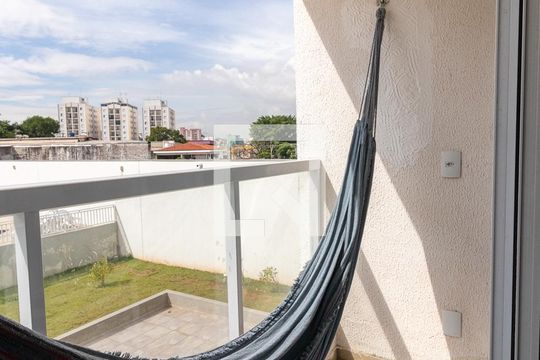 Varanda da Sala de apartamento à venda com 2 quartos, 55m² em Vila Sao Francisco, São Paulo