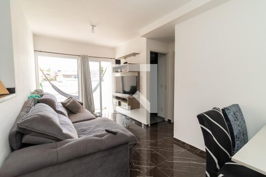 Sala de apartamento à venda com 2 quartos, 55m² em Vila Sao Francisco, São Paulo