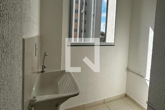 Área de Serviço de apartamento à venda com 2 quartos, 45m² em Chácara Contagem, Contagem