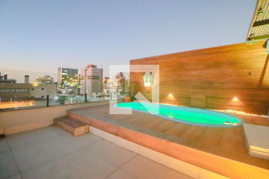 Cobertura - Varanda de apartamento à venda com 1 quarto, 133m² em Petrópolis, Porto Alegre