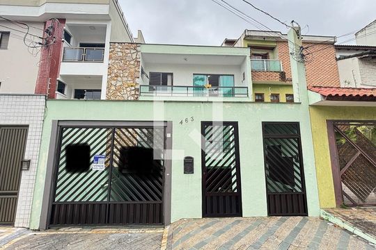 Fachada de apartamento para alugar com 3 quartos, 105m² em Vila Alzira, Santo André