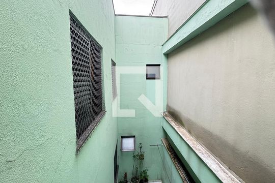 Área de Serviço Vista de apartamento para alugar com 3 quartos, 105m² em Vila Alzira, Santo André