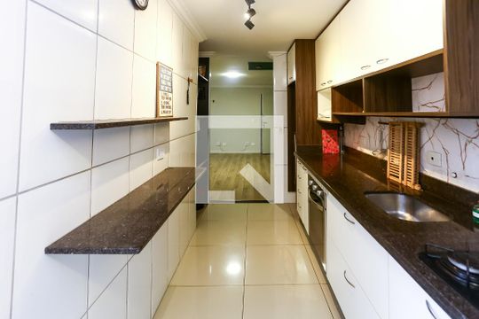 Cozinha de apartamento à venda com 2 quartos, 55m² em Parque Reboucas, São Paulo