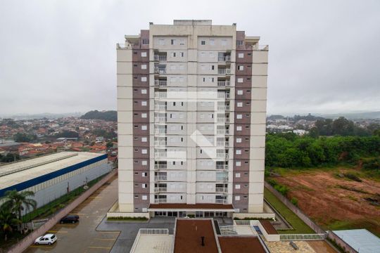 Vista da Sala de apartamento para alugar com 2 quartos, 63m² em Vila Domingues, Votorantim