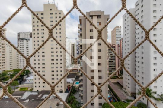 Varanda sala de apartamento à venda com 2 quartos, 60m² em Brooklin, São Paulo
