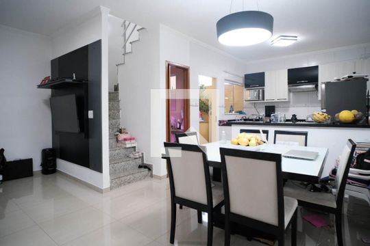 Sala de Jantar de casa de condomínio à venda com 3 quartos, 137m² em Cidade Patriarca, São Paulo