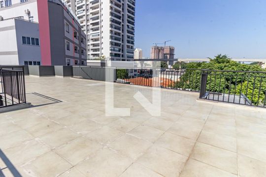 Área comum - Terraço de kitnet/studio à venda com 1 quarto, 25m² em Vila Prudente, São Paulo