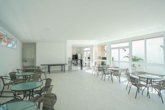 Área comum de apartamento à venda com 3 quartos, 86m² em Barcelona, São Caetano do Sul
