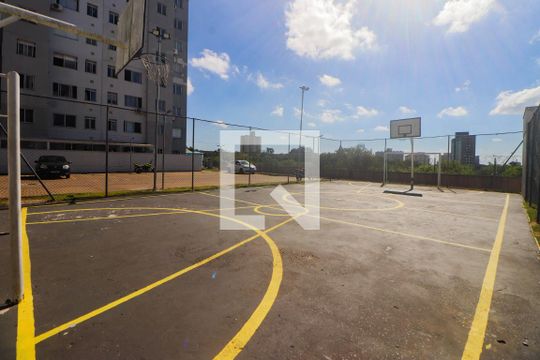 Área comum - Quadra Esportiva de apartamento para alugar com 2 quartos, 50m² em Morro Santana, Porto Alegre