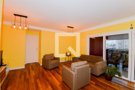 Sala de apartamento à venda com 3 quartos, 163m² em Vila Rosalia, Guarulhos