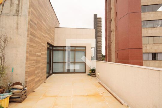 Terraço de apartamento à venda com 3 quartos, 160m² em Serra, Belo Horizonte