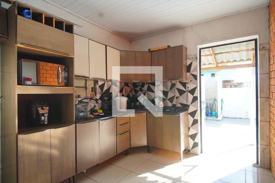 Sala/Cozinha de casa à venda com 2 quartos, 150m² em Canudos, Novo Hamburgo