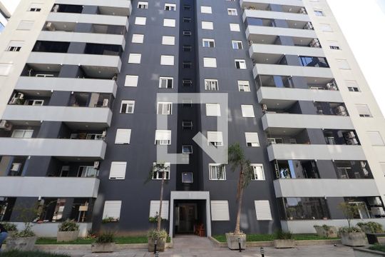 Fachada do bloco de apartamento à venda com 2 quartos, 53m² em Centro, Canoas