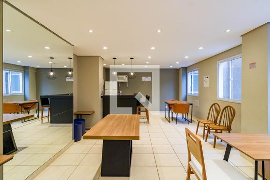 Área comum de apartamento para alugar com 1 quarto, 25m² em Vila Nova das Belezas, São Paulo