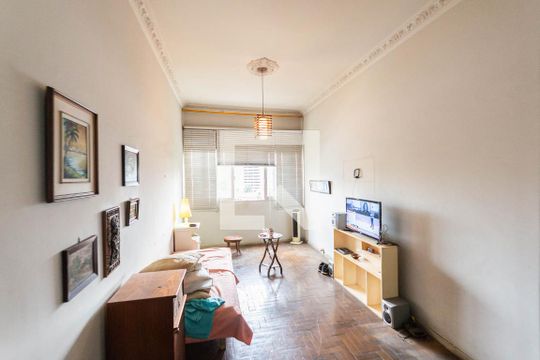 Sala de apartamento para alugar com 3 quartos, 120m² em Tijuca, Rio de Janeiro