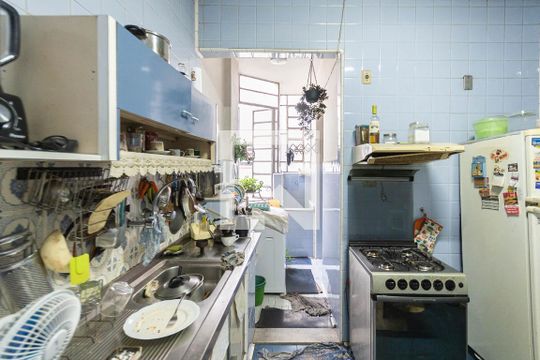 Cozinha de apartamento para alugar com 3 quartos, 120m² em Tijuca, Rio de Janeiro