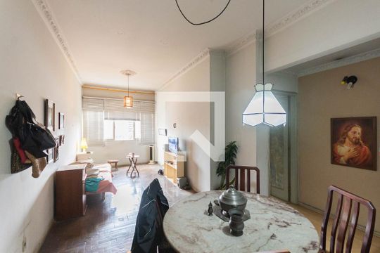 Sala de apartamento para alugar com 3 quartos, 120m² em Tijuca, Rio de Janeiro