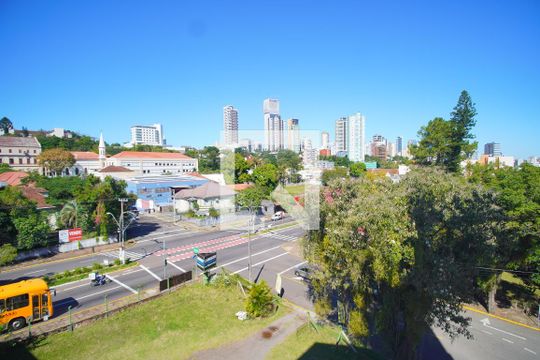 Vista da Suíte de apartamento à venda com 2 quartos, 83m² em Vila Nova, Novo Hamburgo
