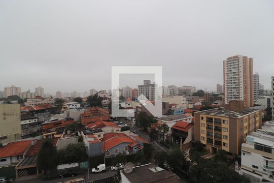 Quarto 1 suíte - Vista de apartamento à venda com 3 quartos, 140m² em Vila Valparaíso, Santo André