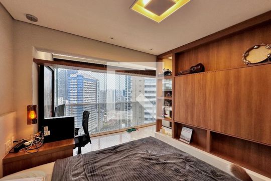 Quarto de apartamento à venda com 1 quarto, 48m² em Vila Gertrudes, São Paulo