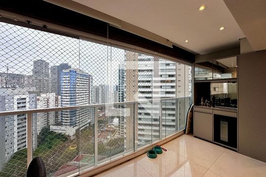 Sacada Integrada de apartamento à venda com 1 quarto, 48m² em Vila Gertrudes, São Paulo