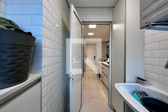 Área de Serviço de apartamento à venda com 1 quarto, 48m² em Vila Gertrudes, São Paulo