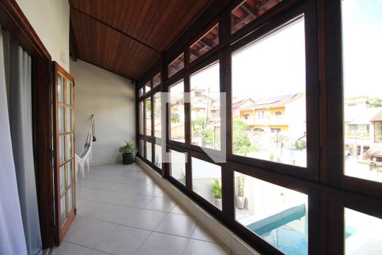 Sala 2 - Varanda de casa de condomínio à venda com 4 quartos, 370m² em Taquara, Rio de Janeiro
