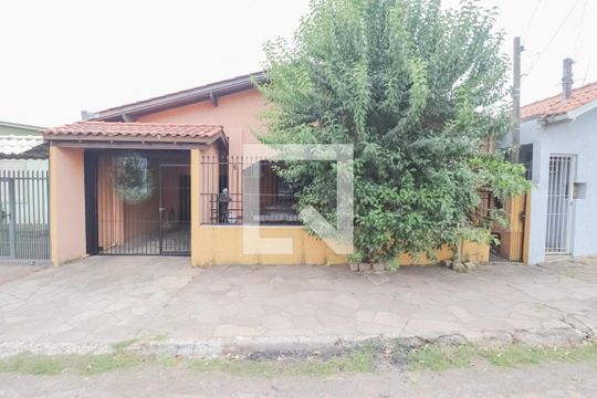 Fachada de casa à venda com 3 quartos, 120m² em Feitoria, São Leopoldo