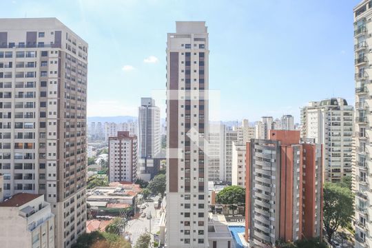 Vista da Sala de apartamento à venda com 2 quartos, 73m² em Perdizes, São Paulo
