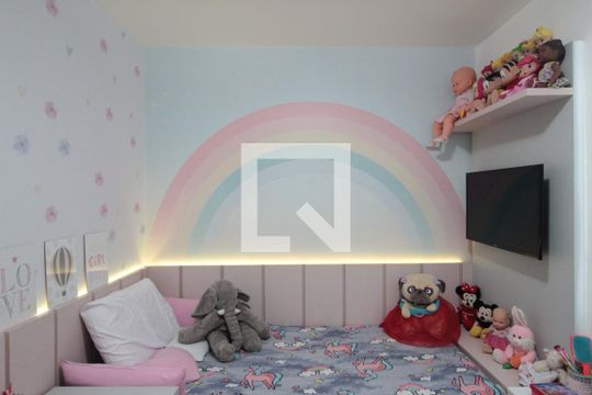 Quarto 1 de apartamento à venda com 3 quartos, 90m² em Serrano, Belo Horizonte