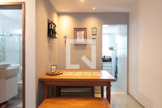 Sala de apartamento à venda com 3 quartos, 90m² em Serrano, Belo Horizonte