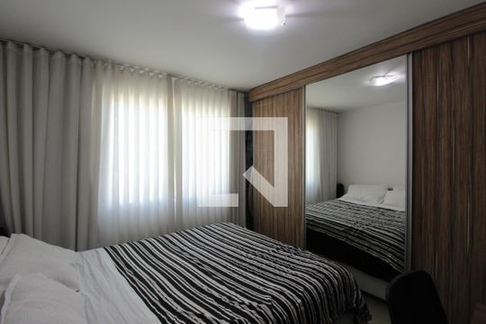 Suite de apartamento à venda com 3 quartos, 90m² em Serrano, Belo Horizonte