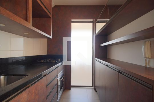 Cozinha de apartamento para alugar com 1 quarto, 60m² em Mauá, Novo Hamburgo