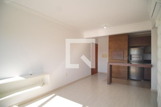 Sala de apartamento para alugar com 1 quarto, 60m² em Mauá, Novo Hamburgo