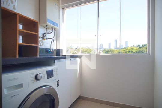 Área de Serviço de apartamento para alugar com 1 quarto, 60m² em Mauá, Novo Hamburgo
