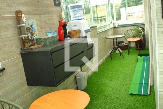 Quintal /Cobertura de apartamento à venda com 2 quartos, 106m² em Vila Olga, São Bernardo do Campo