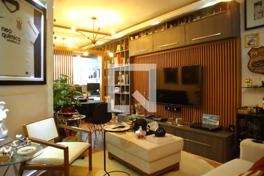 Sala de apartamento à venda com 2 quartos, 106m² em Vila Olga, São Bernardo do Campo