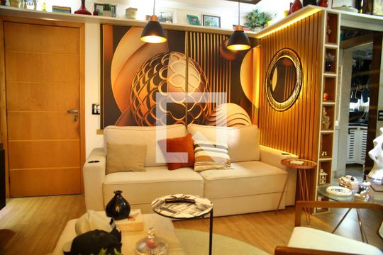 Sala de apartamento à venda com 2 quartos, 106m² em Vila Olga, São Bernardo do Campo